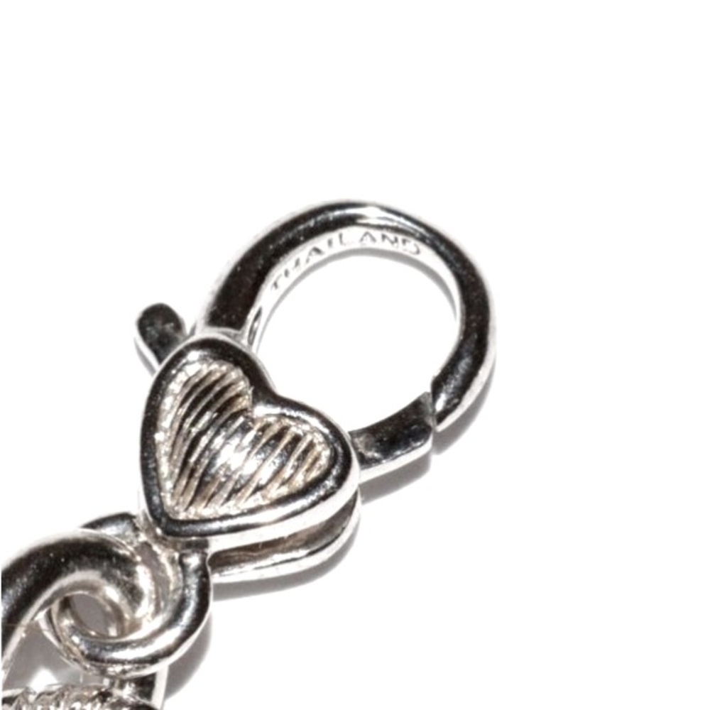 Vintage Judith Ripka Heart Pendant and Chain - Picture 12 of 16